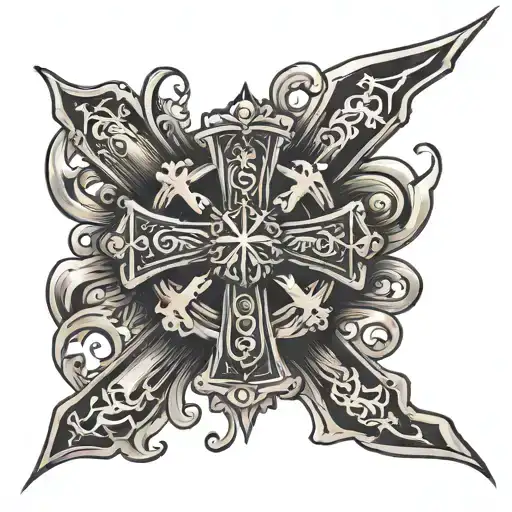 Faith In God With Cross