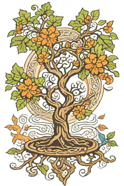 Oak Tree Of Life