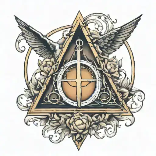 Design The Deathly Hallows Symbol