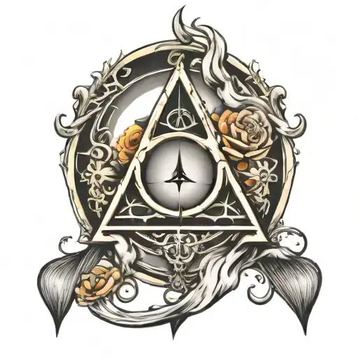 Design The Deathly Hallows Symbol