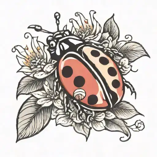 Ladybug With Date