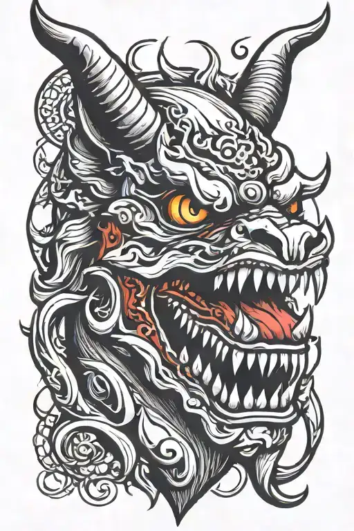 Devil Horse Head Grillz