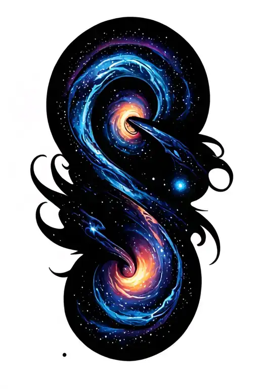 Space Galaxy Like Spiral