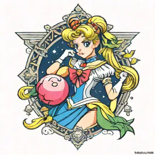 Sailor Moon As Princess Peach