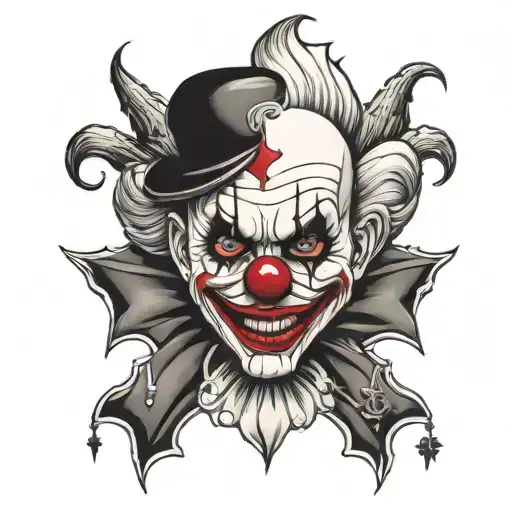 Gothic Clown Halloween