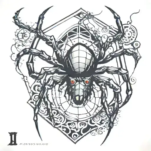 I Want A Spider Inside A Playing Card