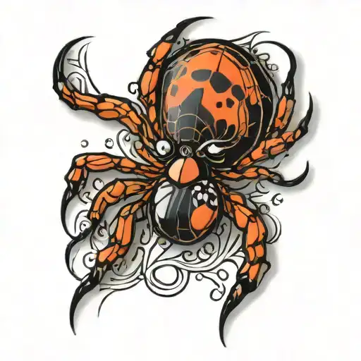 I Want A Spider Inside A Playing Card