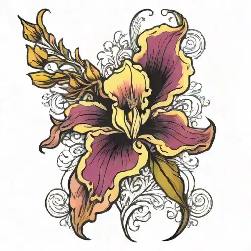Iris Rose Rittersporn