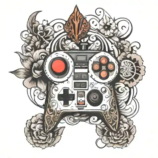 Create A Tattoo That Merges The Elegance Of Ghazals With The Strength Of Fighter Controllers