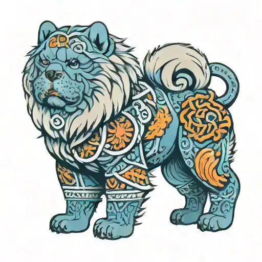 Blue Chow Chow Celtic