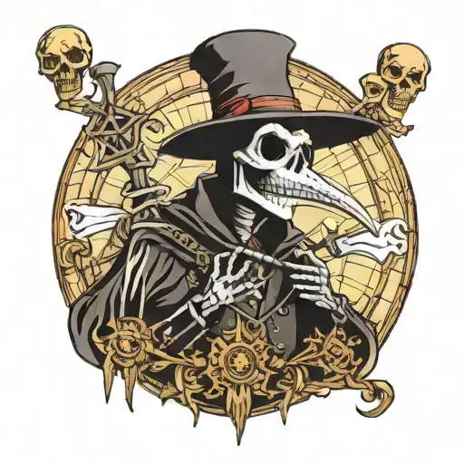 Jack Skeleton Plague Doctor