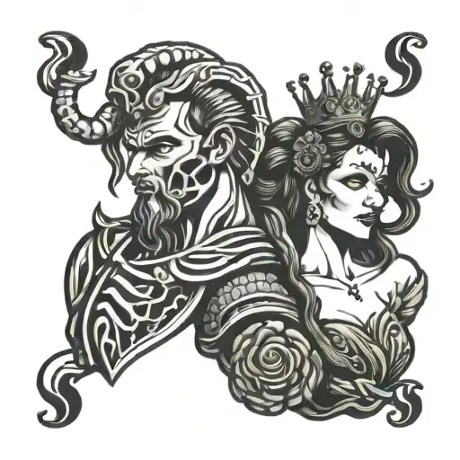 Scorpio King And Queen