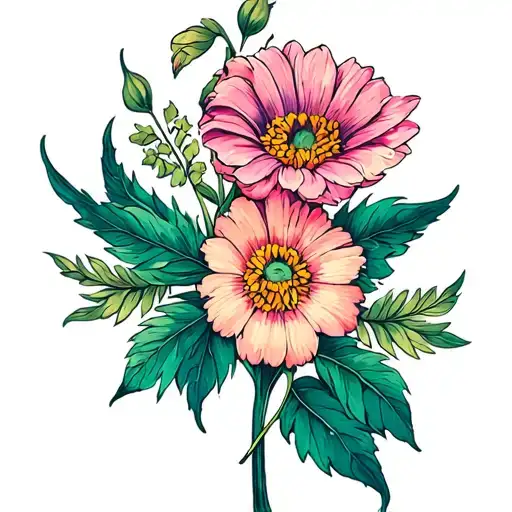 June And July Birth Flower