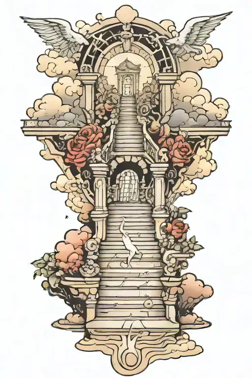 Stairway Leading To Heaven