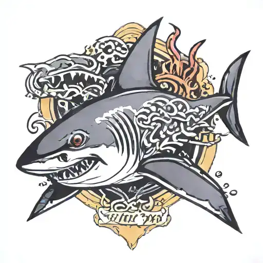 Sharktoooth With Word Jose Under It It Says