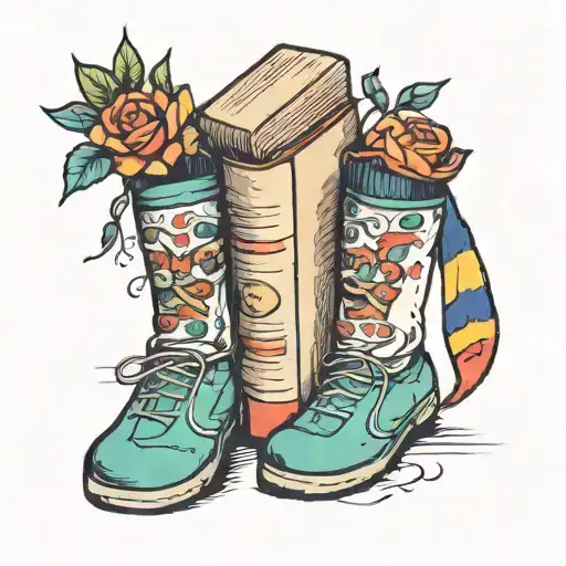 Book And Socks