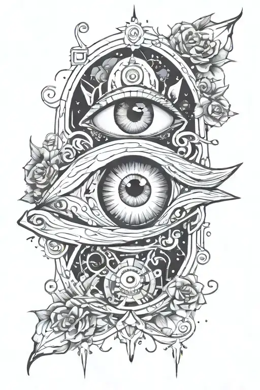 The Space Into The Eye Inside