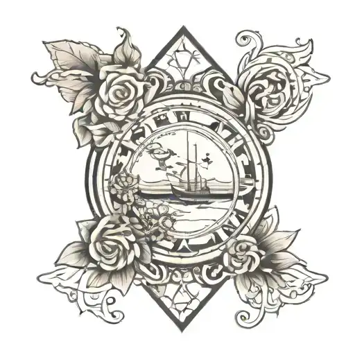 Arm Band Theme Of Travel