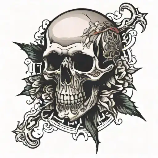 Skull Chester Bennington