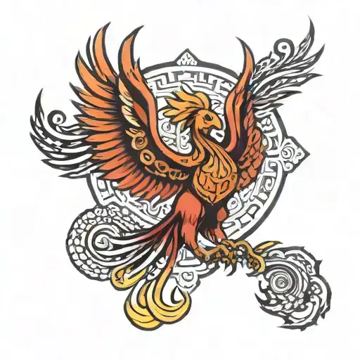 Mayan Phoenix Rising