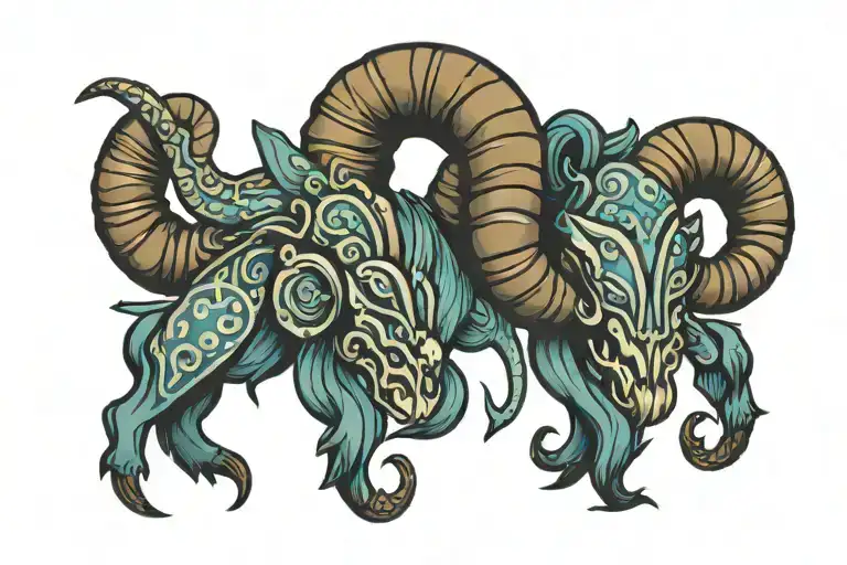 Ram Scorpion Intertwined