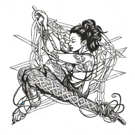Fine Line Shibari
