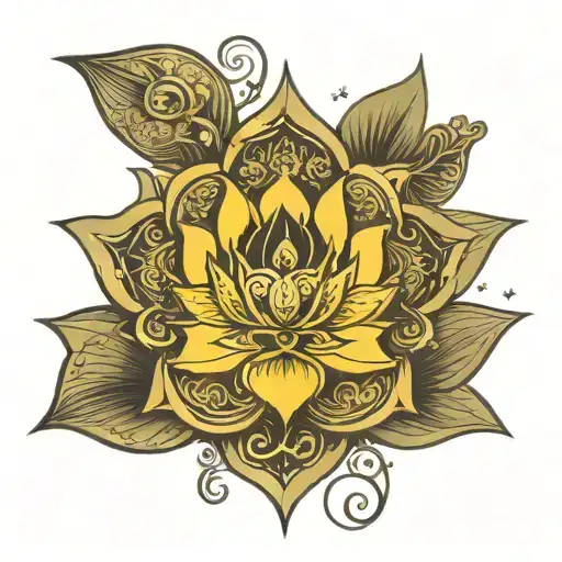 Lotus Lotus Om Karma Dharma Moksha