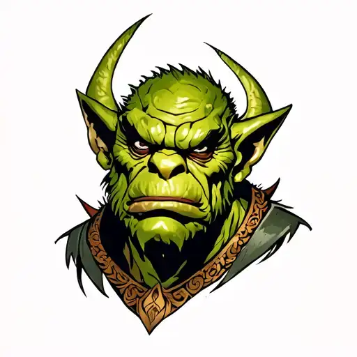 Furan Orc From The Warhammer Universe 40000