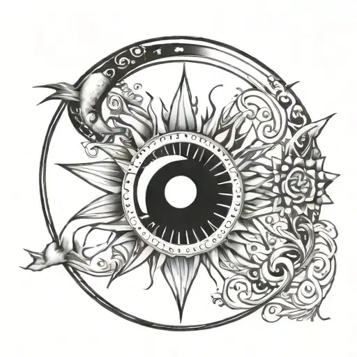 Balance Between Sun And Moon