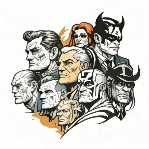 Mount Rushmore Of Marvel Characters