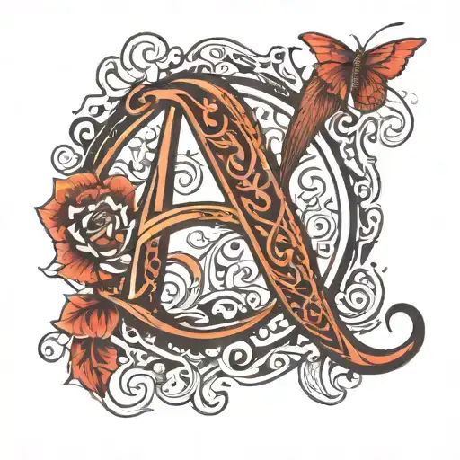 Letters M O With Symbol Infinity