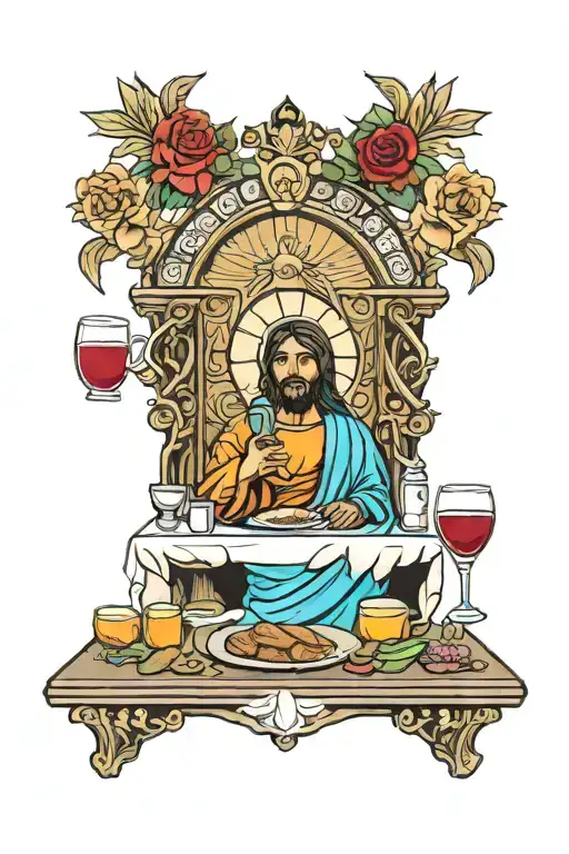 Jesus Last Supper With Black People