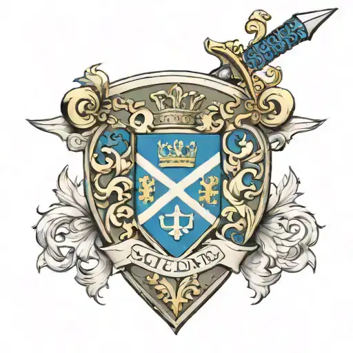Sword Scotland Coat Of Arms