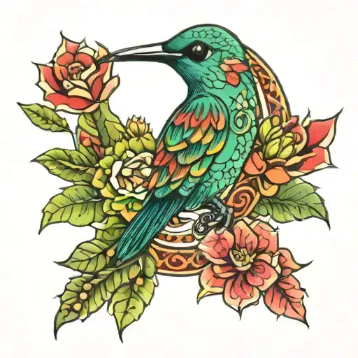 Cactus Hummingbird Horseshoe