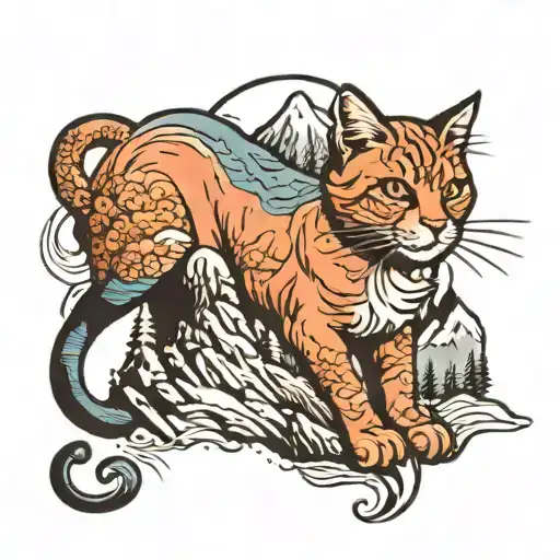 Cat Mountain Landscape