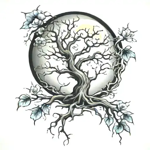 Poison Tree With Moon