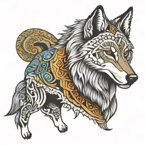 Wolf Of Ethiopia Country In Africa