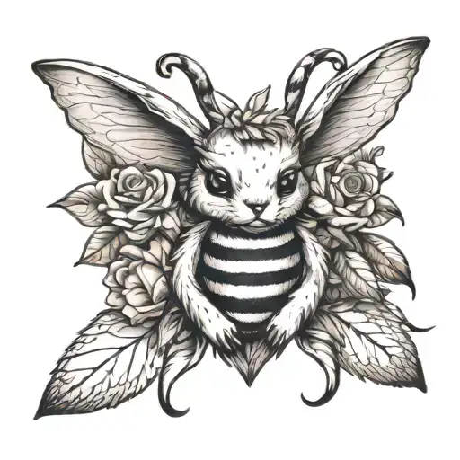 Bee Rabbit Bear Heart