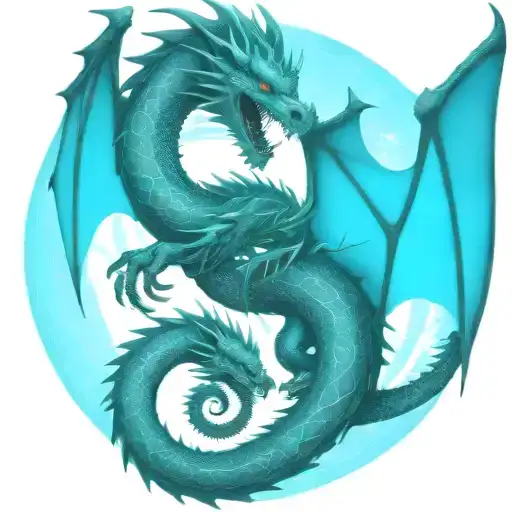 Bipolar Affectivity Dragon Two Heads