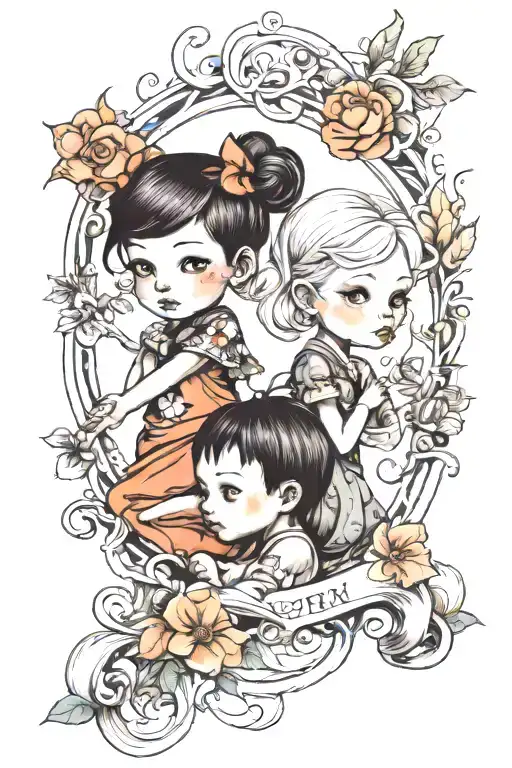 Two Children On Earth