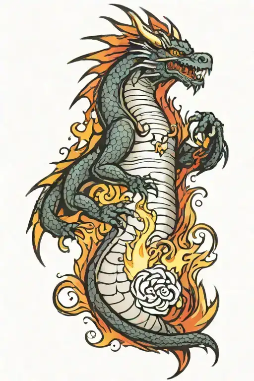 Dragon Breathing Fire