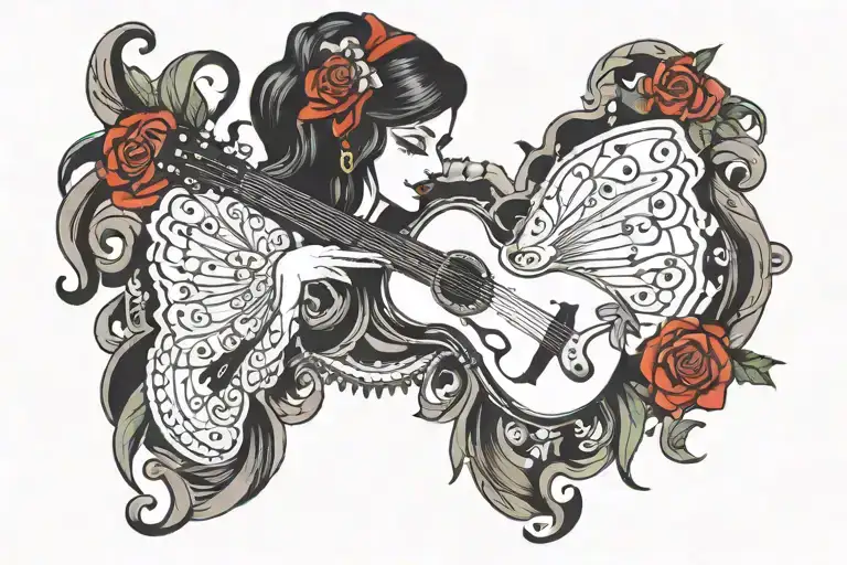 Gypsy And Music Notes