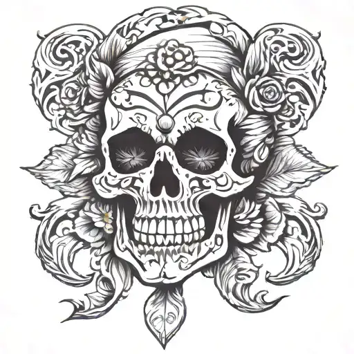 Skull Wearing