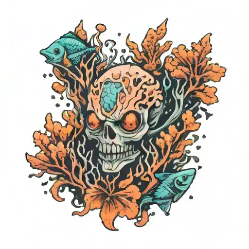 Underwater Scary Coral