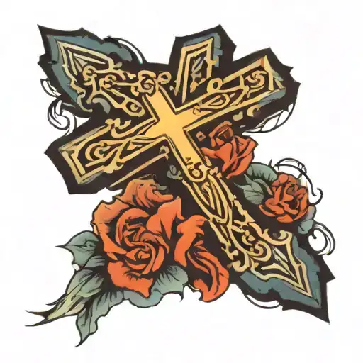 Cross And Bible Passage