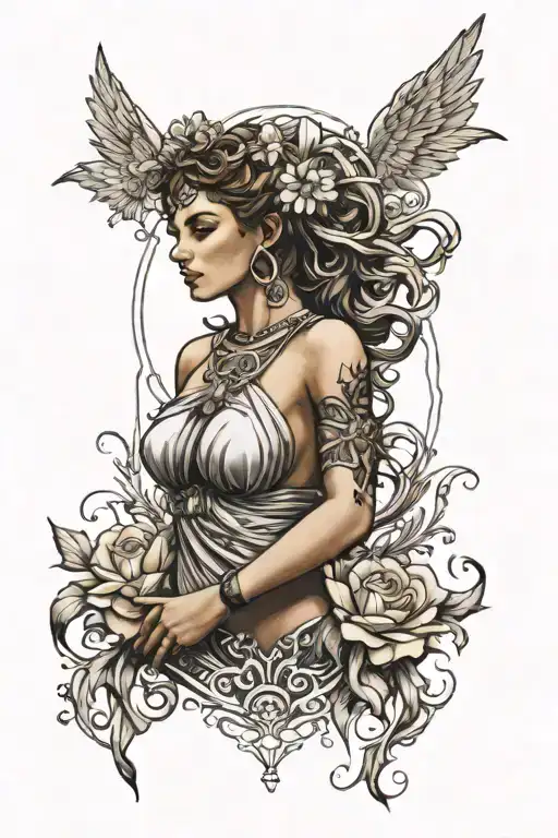 Roman Goddess Sexy Fit