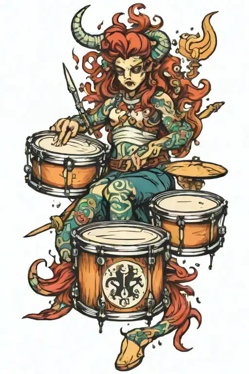 Drums Gemini Sign