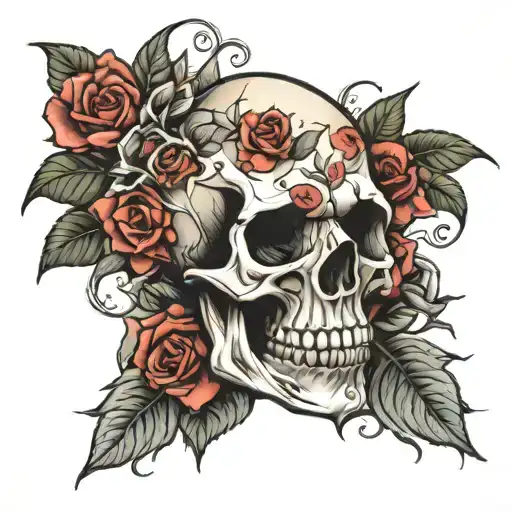 Rose Skull