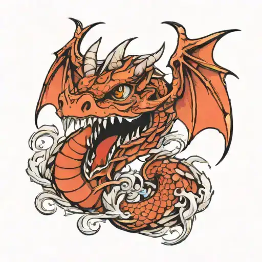 Cute Dragon Wrapped