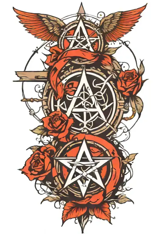 Some Of Anarchy Symbol